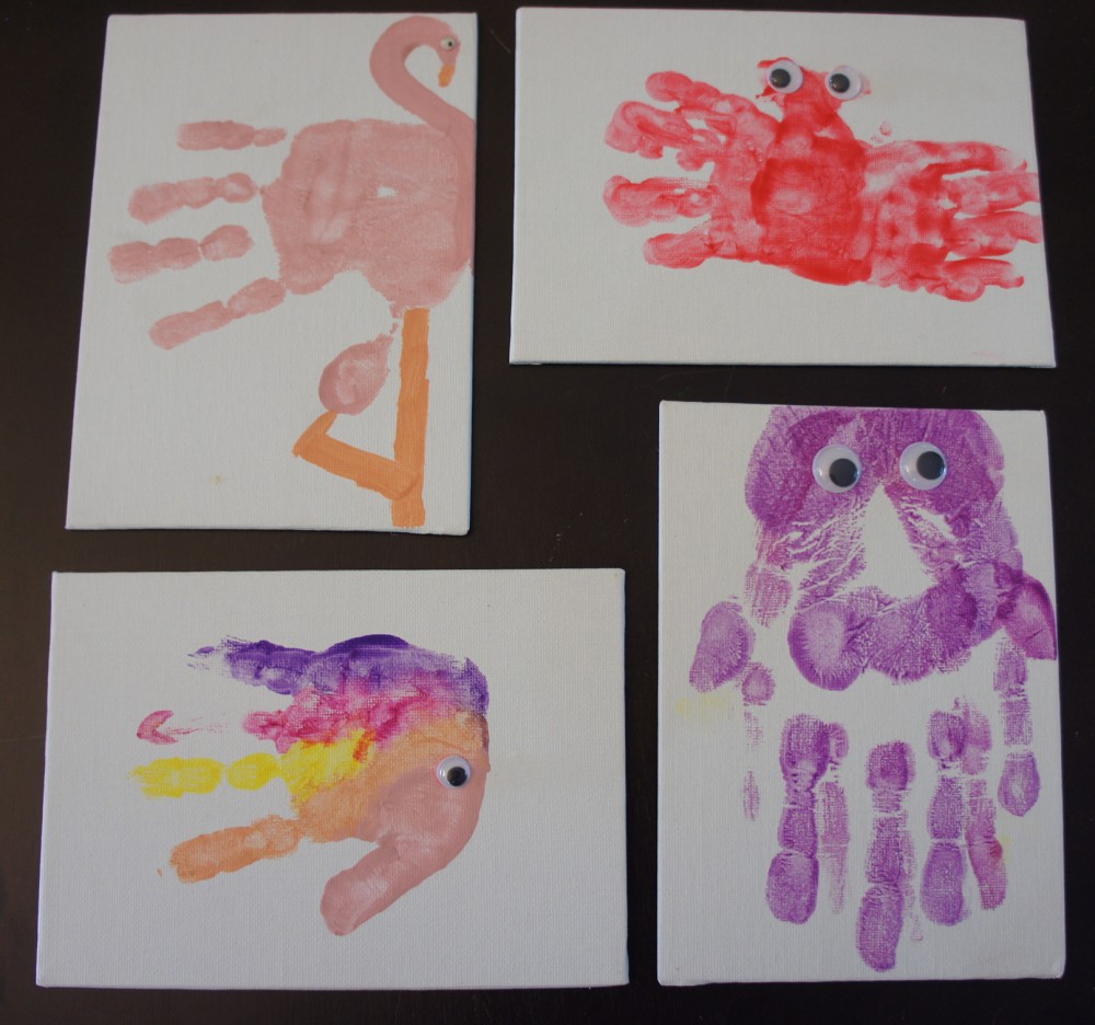 Handprint And Footprint Crafts - Beyond Mommying