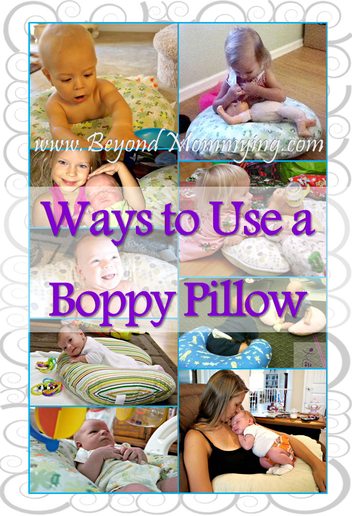 using a boppy pillow for nursing