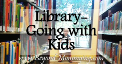 Tips for going to the library with kids