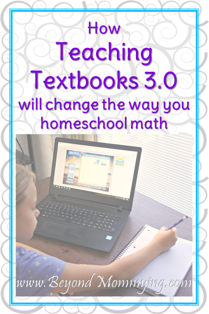 Teaching Textbooks 3.0 is a complete online math program for homeschoolers in grades 3 through pre-calculus which includes engaging instruction and grading.