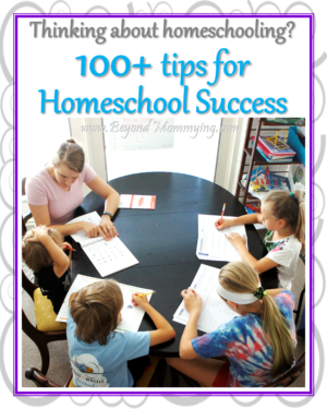 100+ Tips For Successful Homeschooling - Beyond Mommying